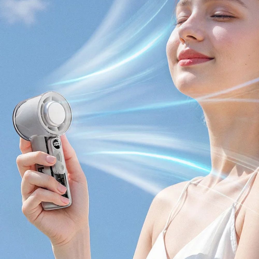 Handheld Rechargeable Personal Fan