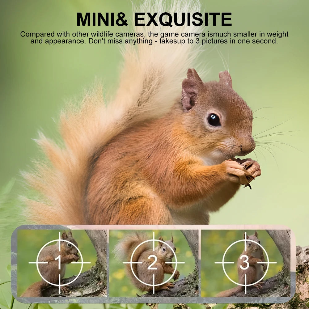 Compact HD Infrared Wildlife Camera
