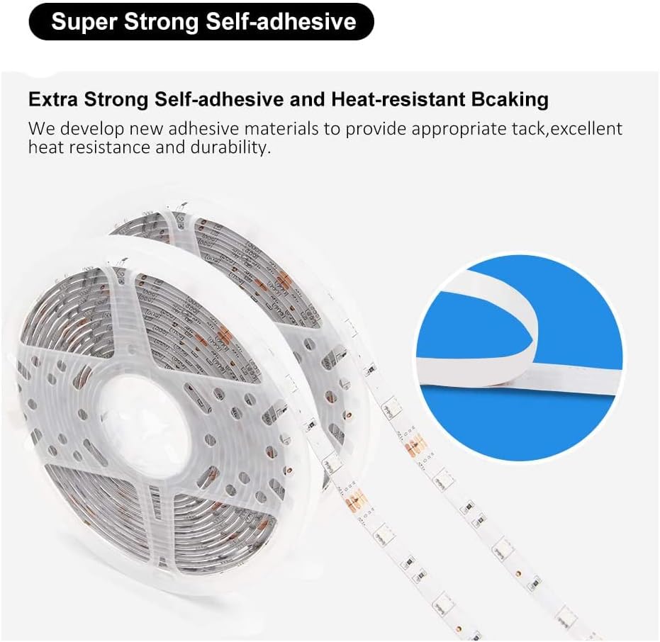 32ft Color-Changing LED Strip Lights