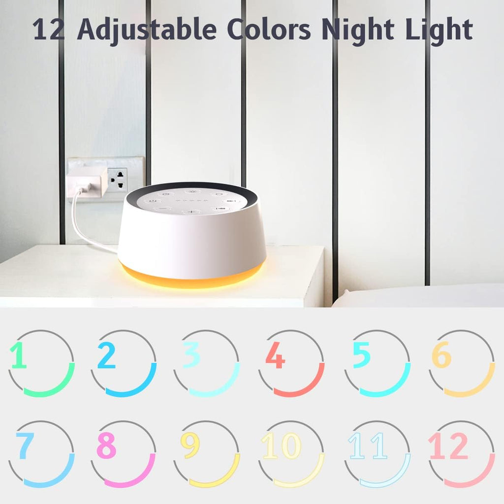 Baby Sound Machine & Night Light
