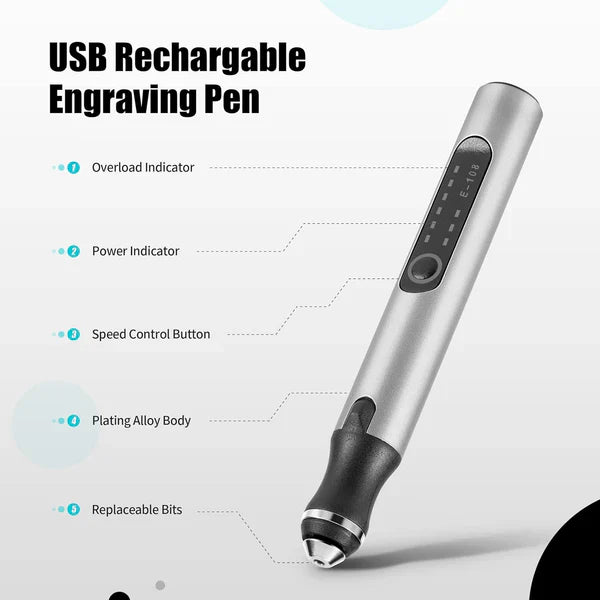 Cordless Engraving Pen Kit