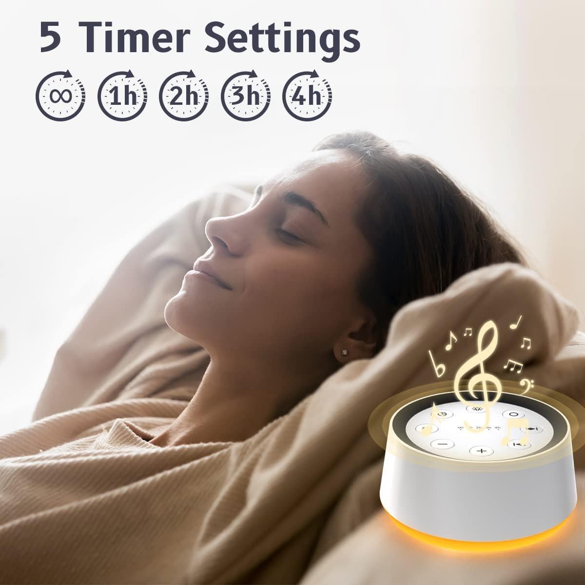 Baby Sound Machine & Night Light
