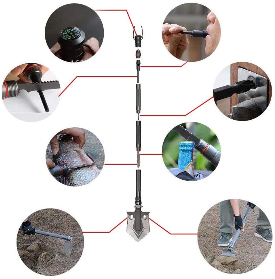 Multi-Function Survival Shovel