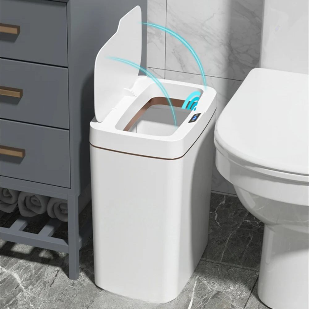 Automatic Motion-Sensor Trash Can