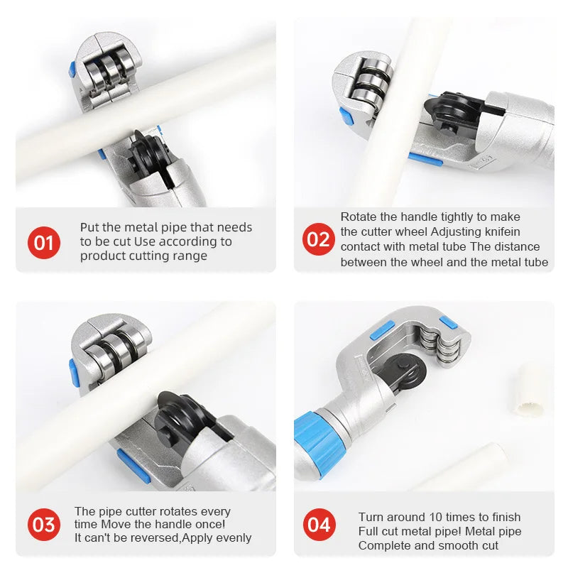 Heavy-Duty Pipe Cutter Tool