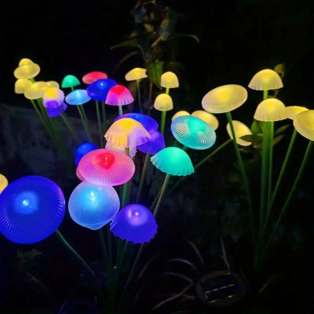 Solar Swaying Mushroom Garden Lights