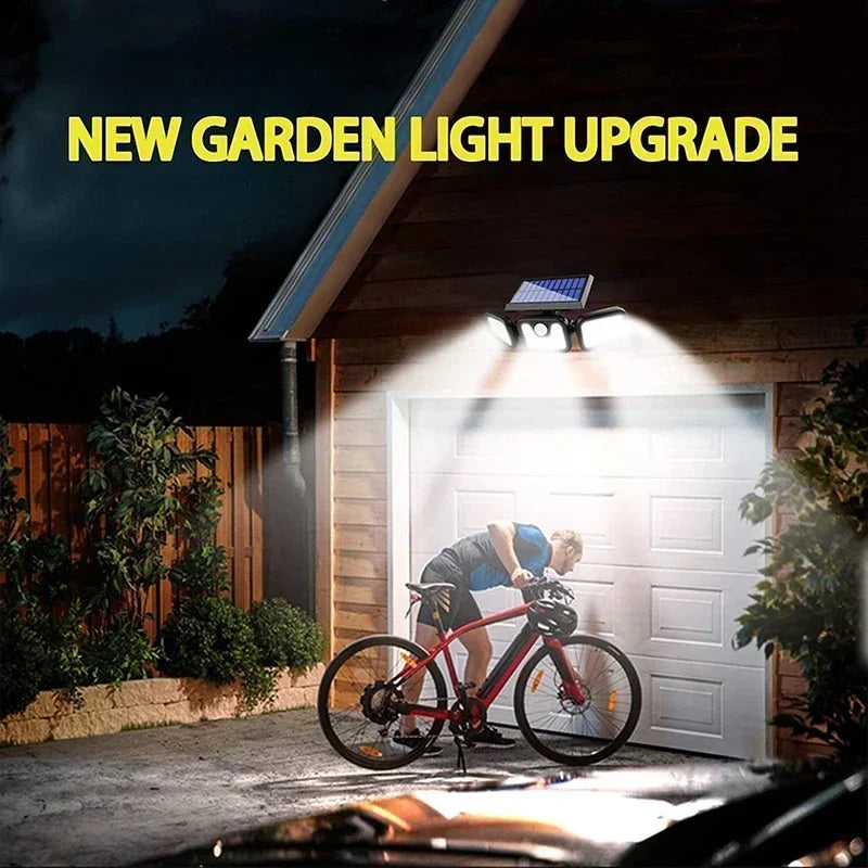 Solar Motion Sensor Outdoor Light