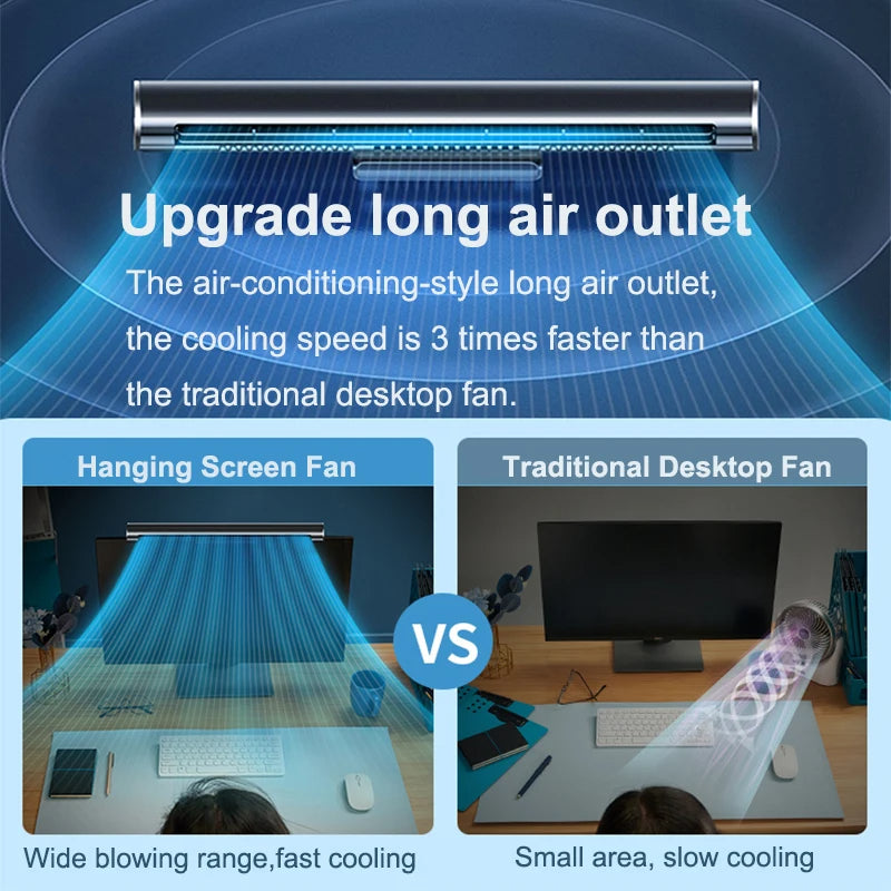 USB Bladeless Desktop Cooling Fan