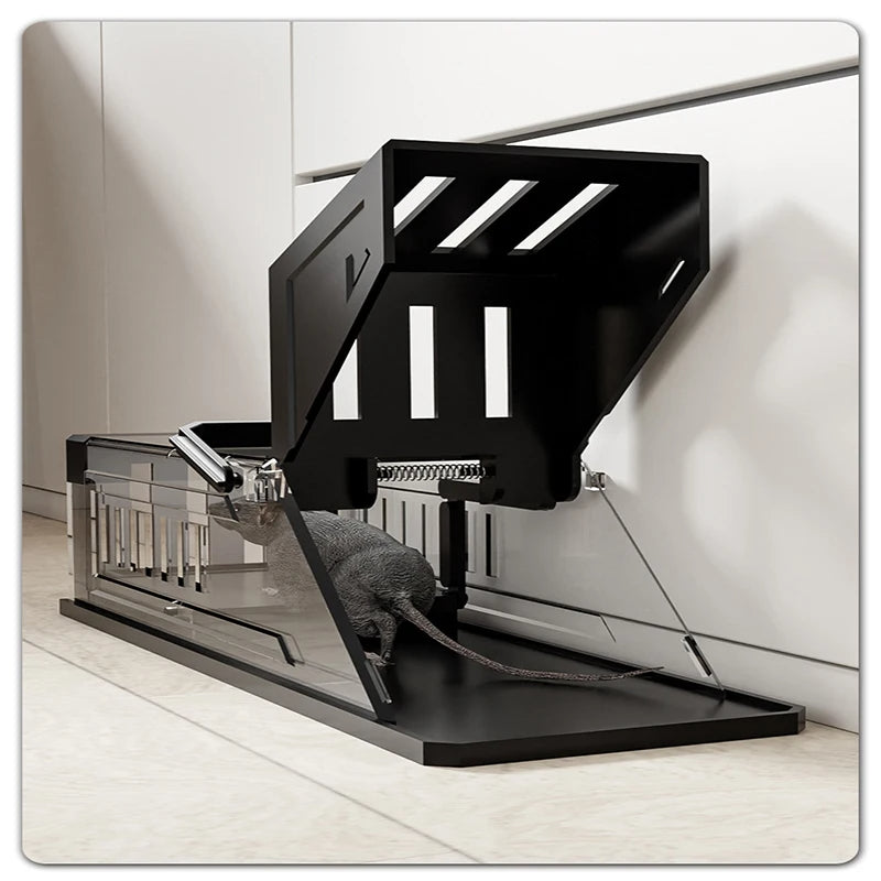 Automatic Mouse Trap Cage with Trigger