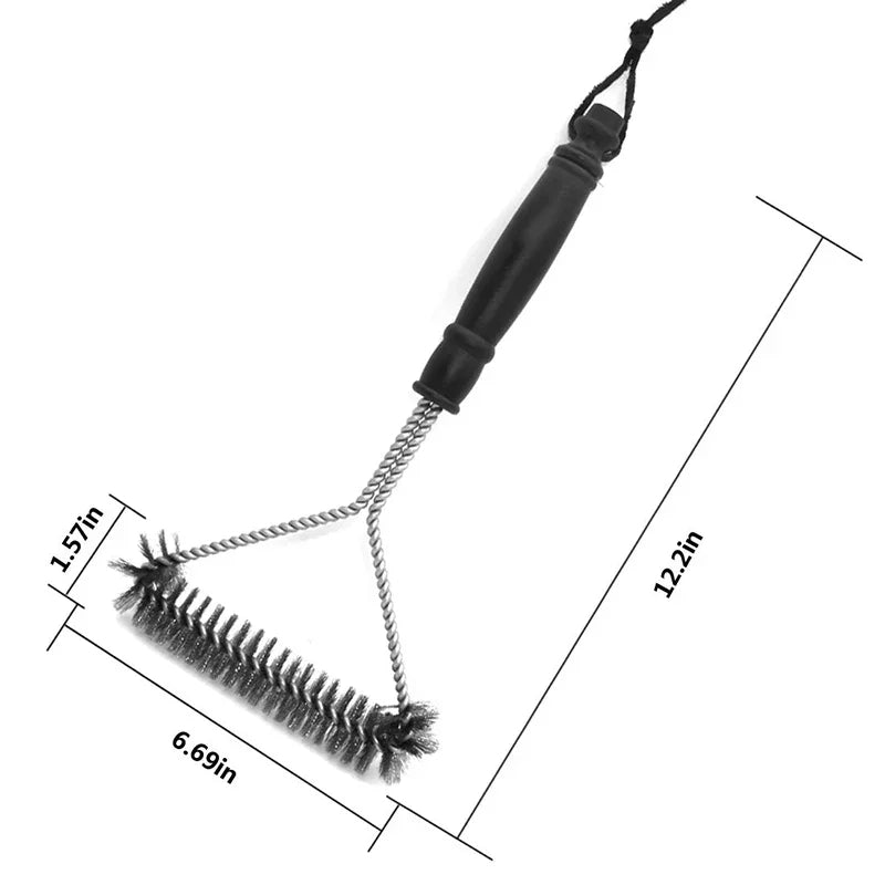 Stainless Steel Barbecue Grill Brush
