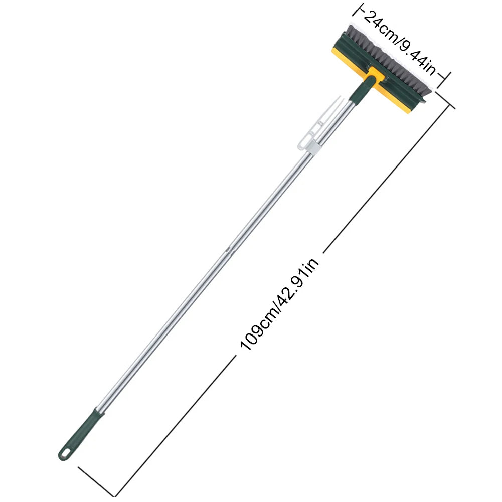 Long Handle Floor Scrub Brush, Stiff Bristles