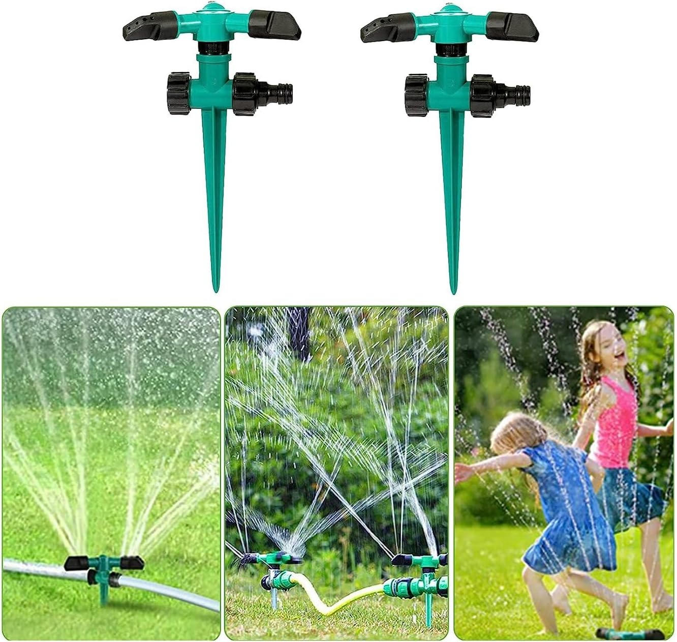 Rotating Garden Sprinkler System - 5 Set