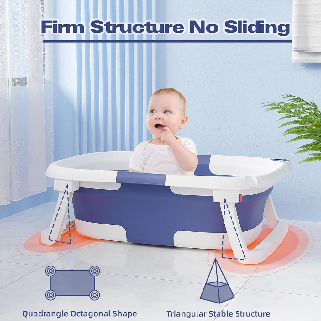 Foldable Non-Slip Baby Bath Tub