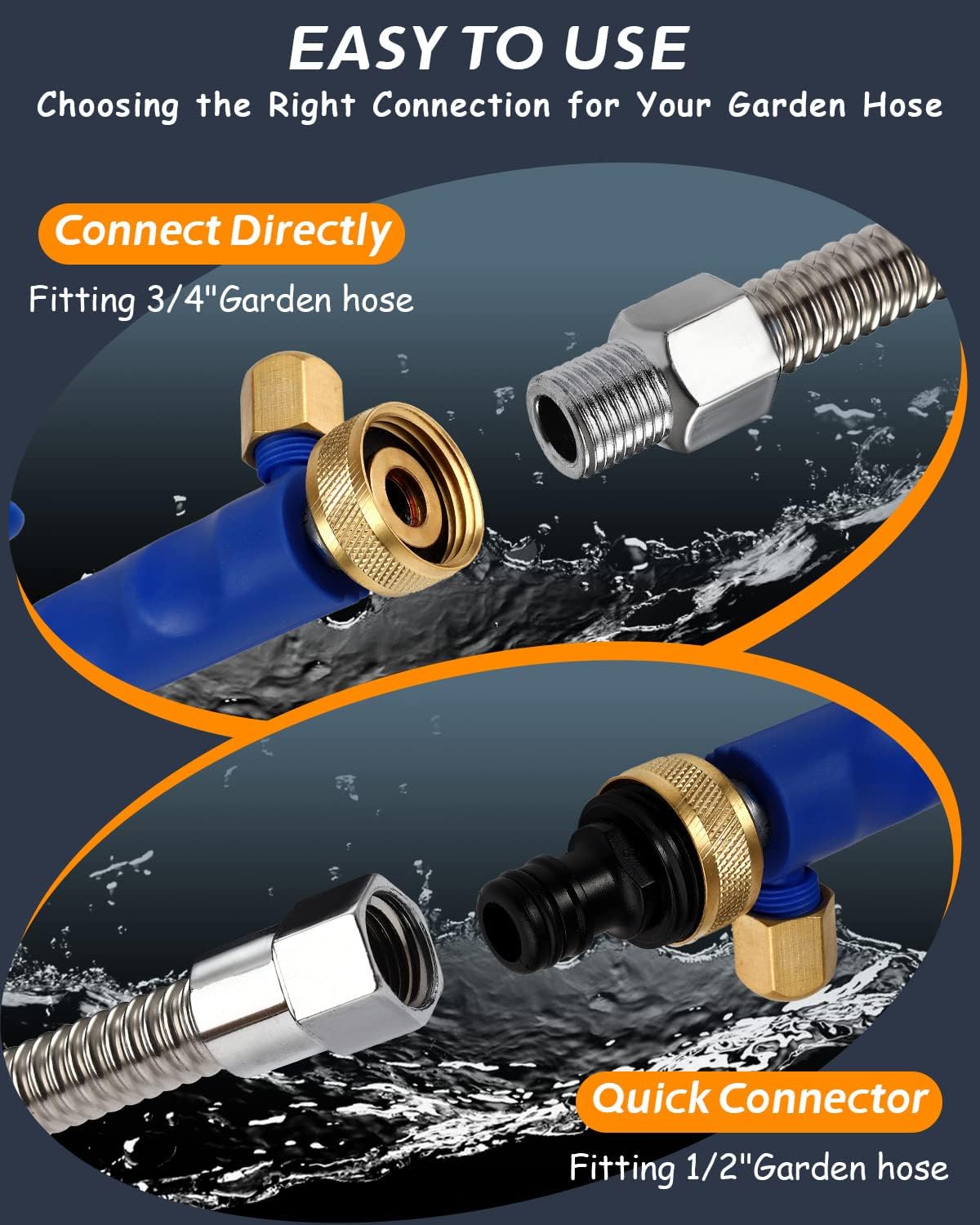 High-Pressure Hose Spray Nozzle