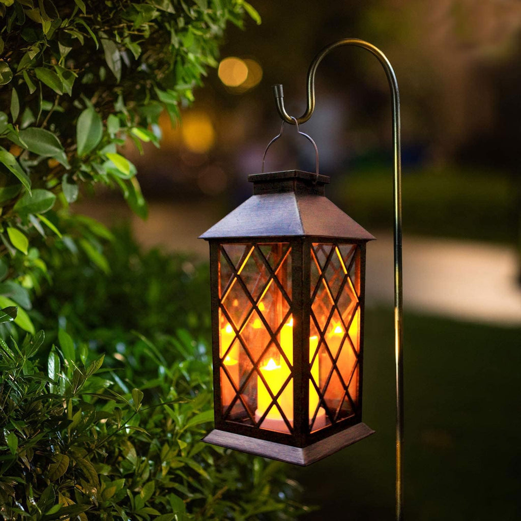 All-Weather Solar Garden Lantern