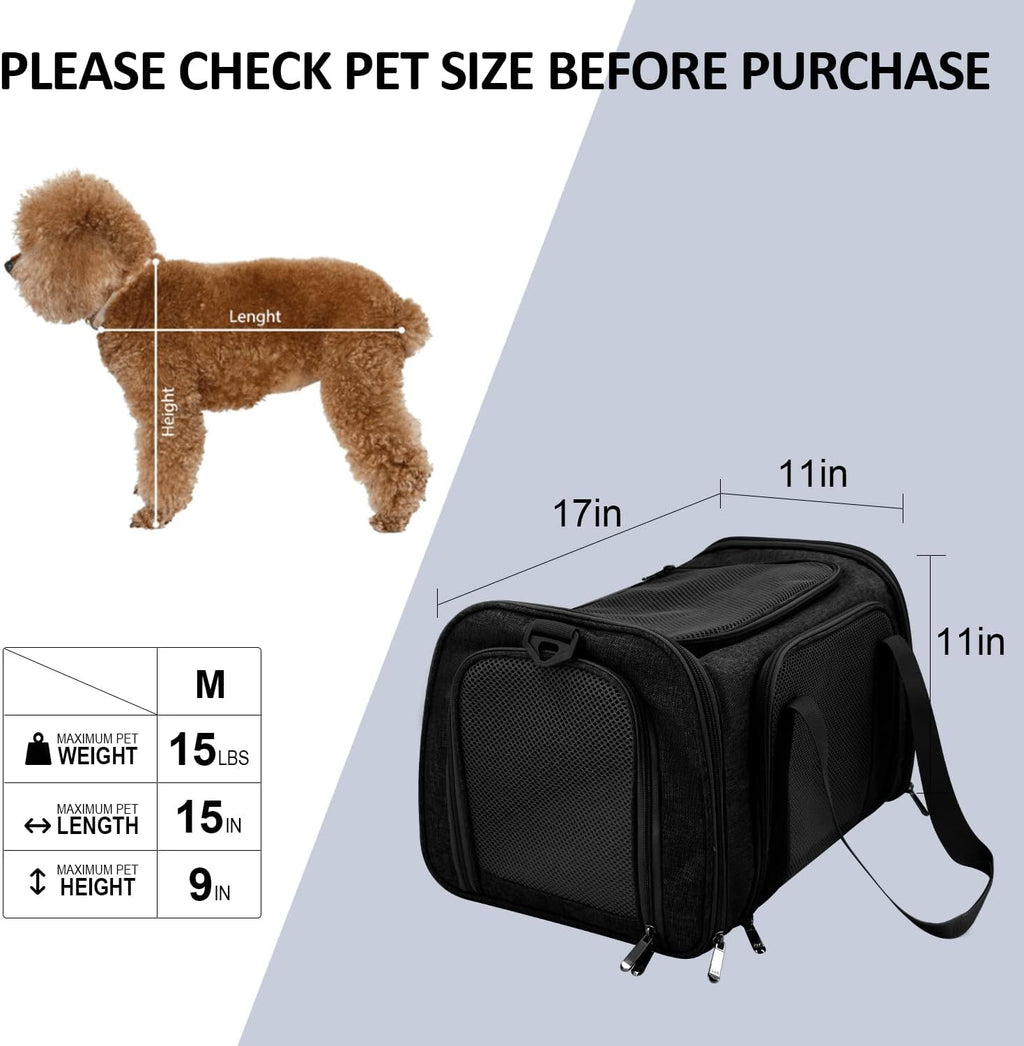 Airline-Approved Soft Dog & Cat Carrier