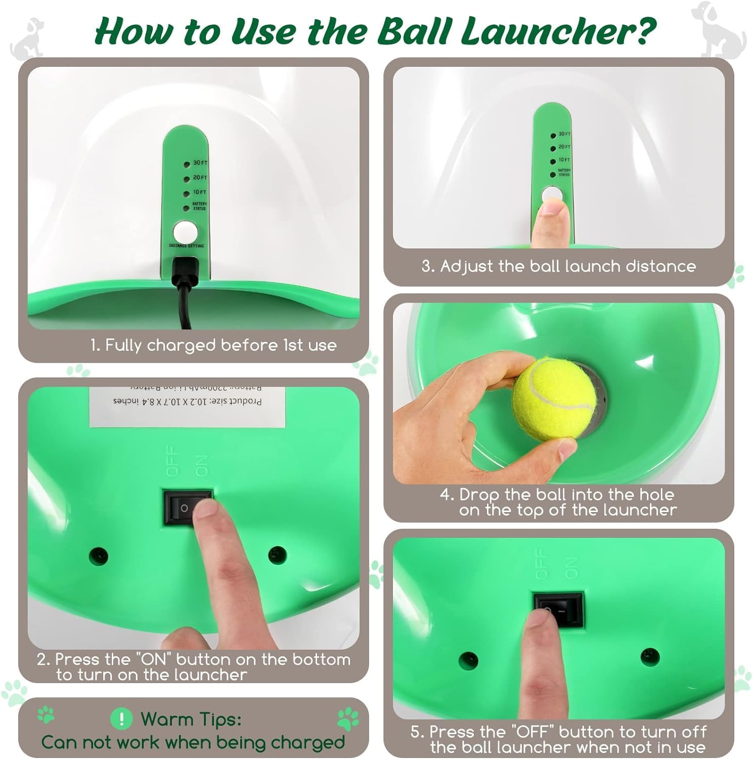 Automatic Dog Ball Thrower