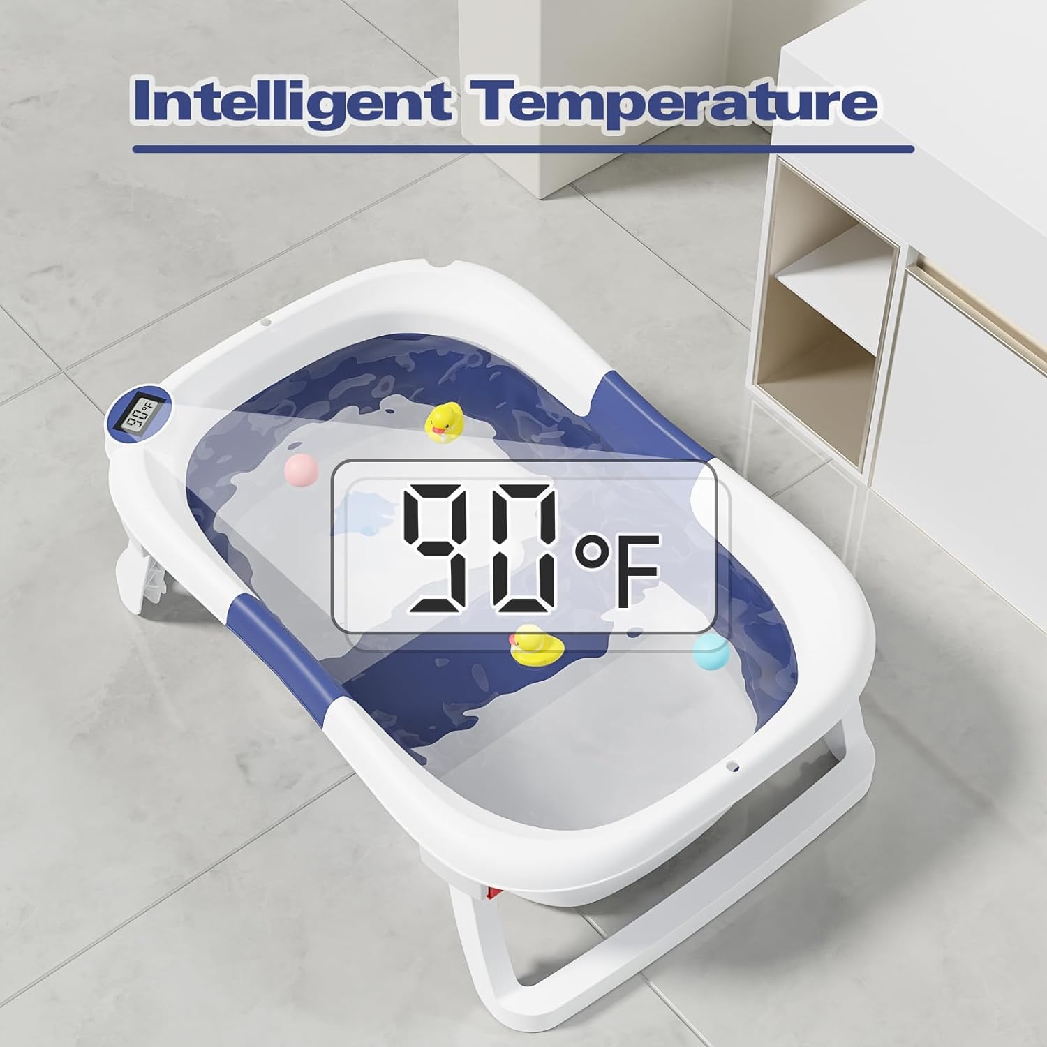 Foldable Non-Slip Baby Bath Tub