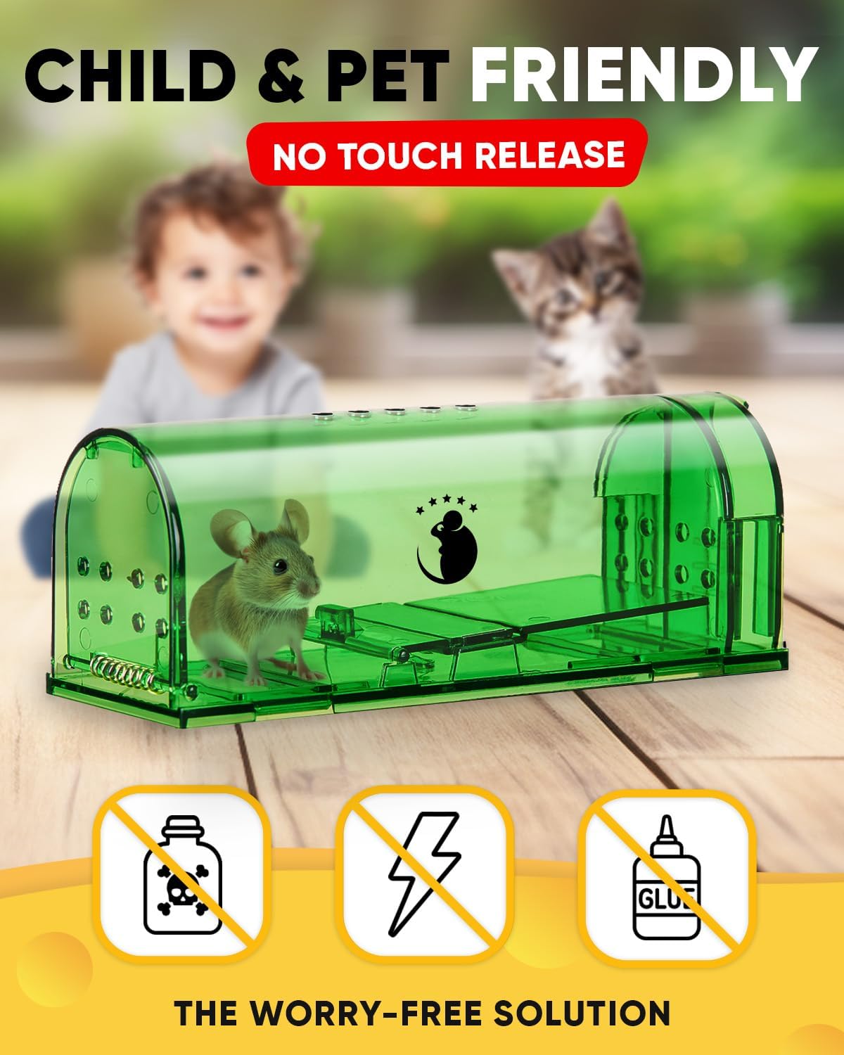 Reusable Mouse Trap 4-Pack