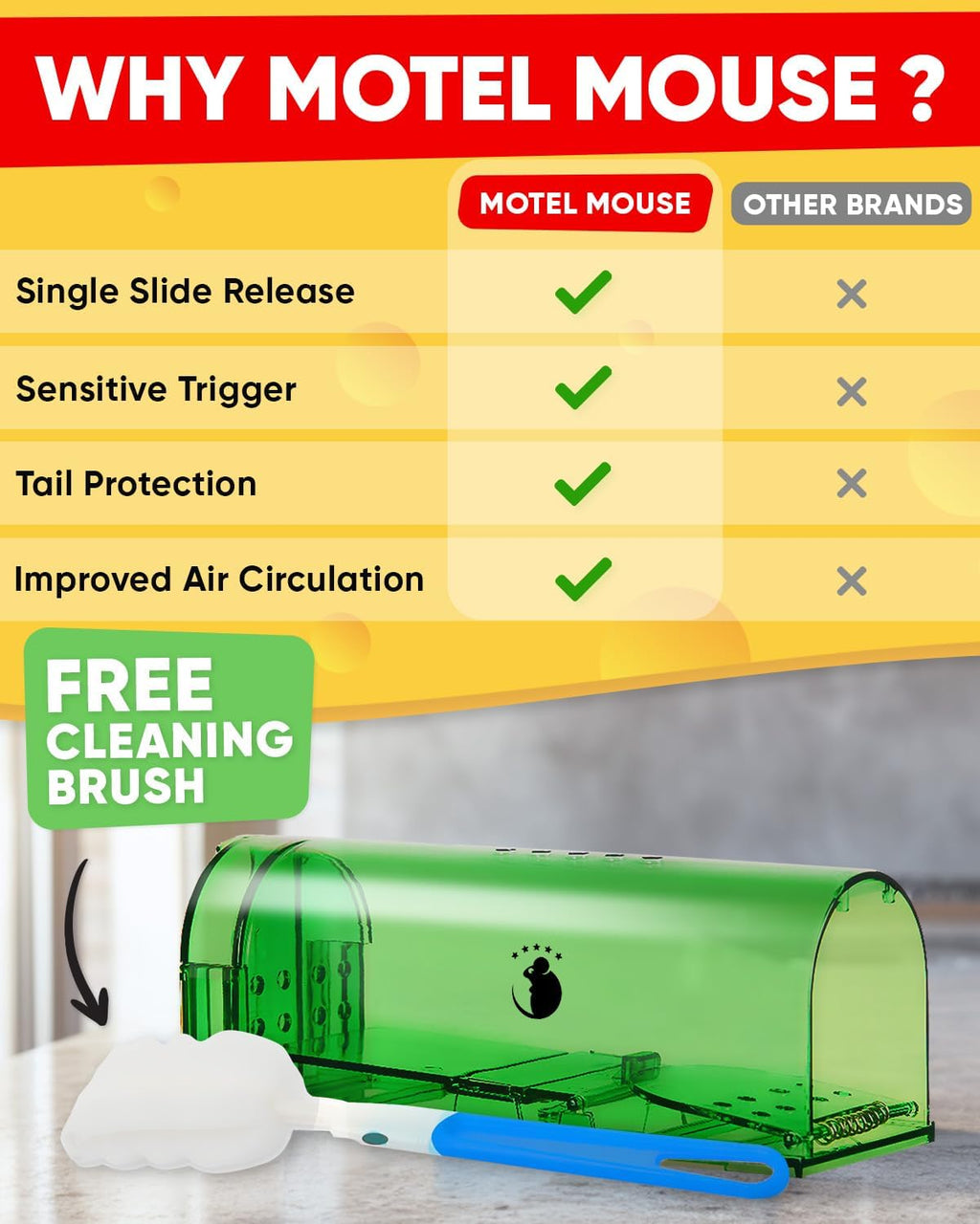 Reusable Mouse Trap 4-Pack