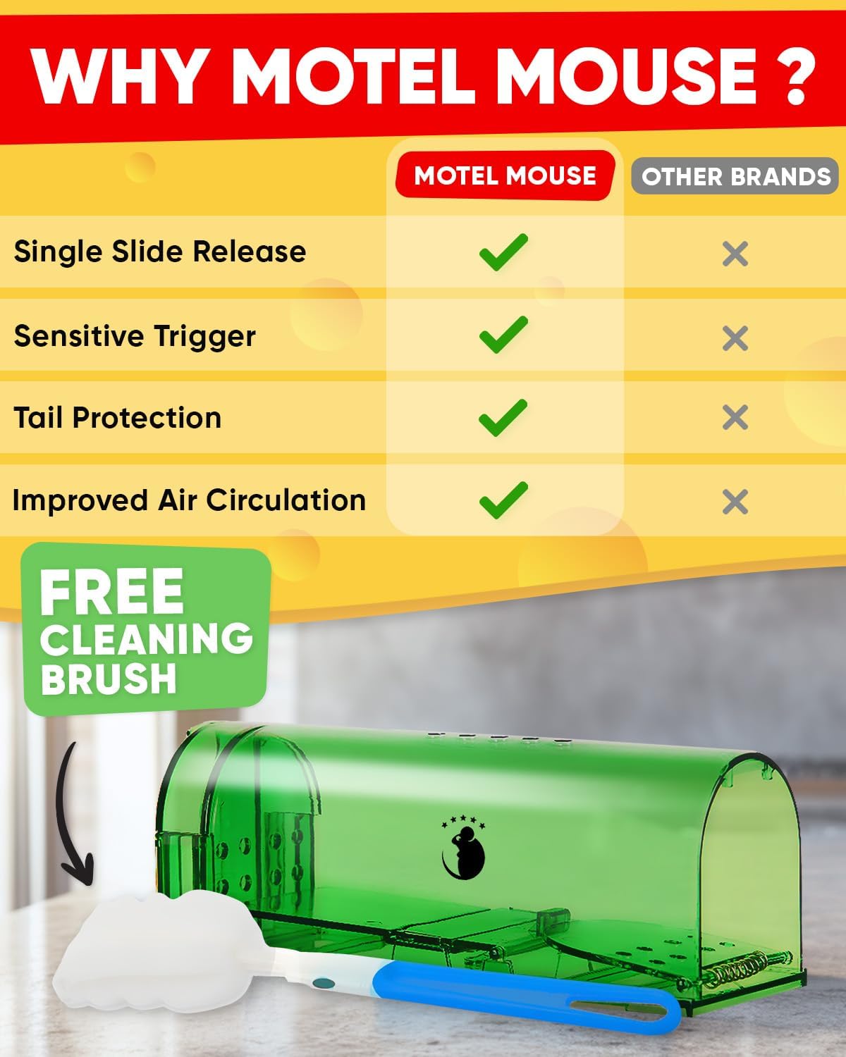Reusable Mouse Trap 4-Pack