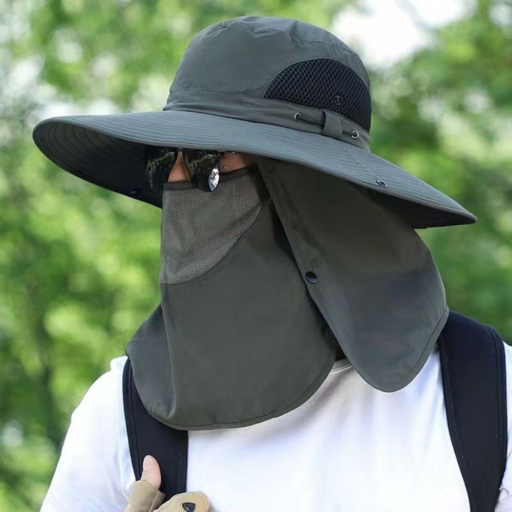Wide Brim Sun Protection Fishing Hat