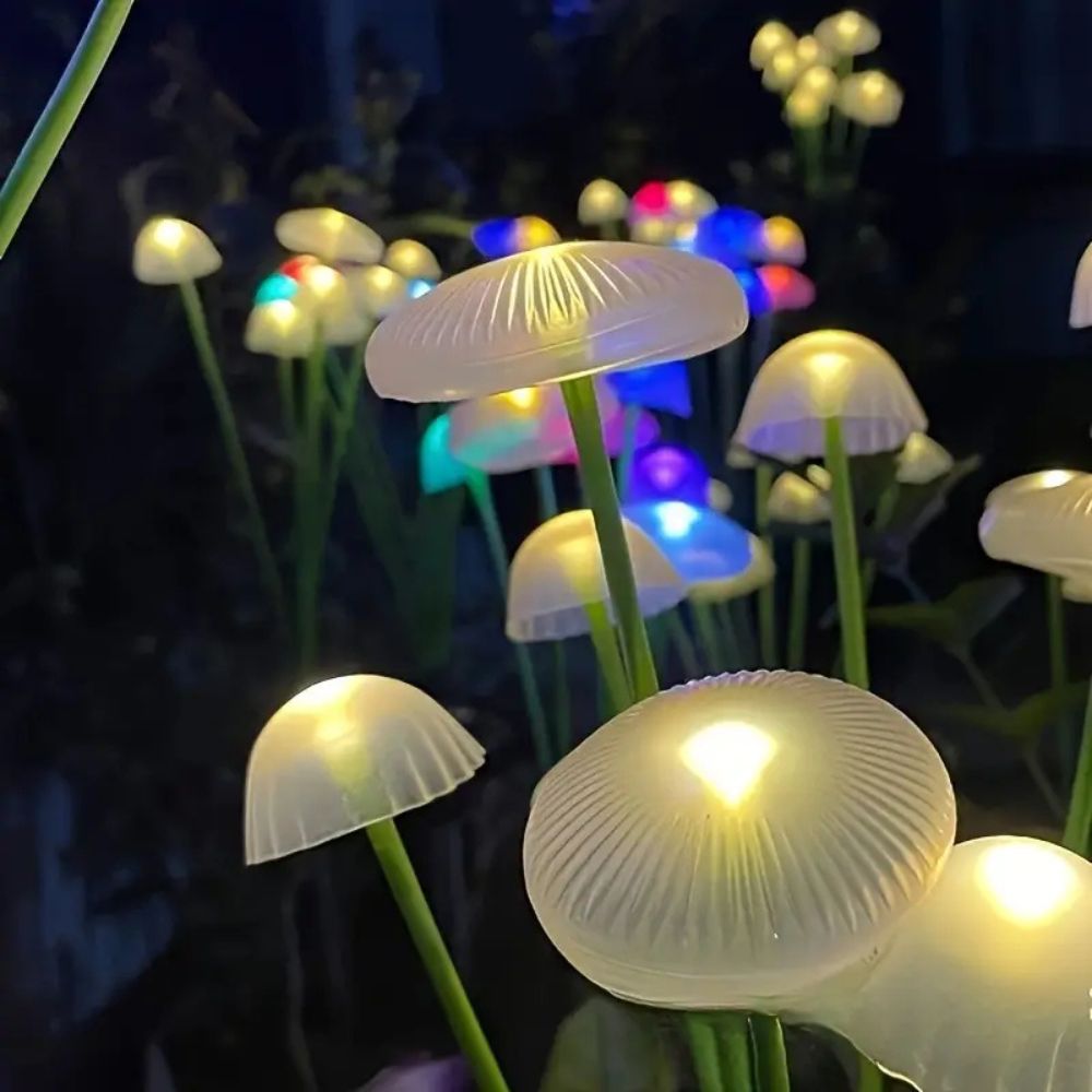 Solar Swaying Mushroom Garden Lights