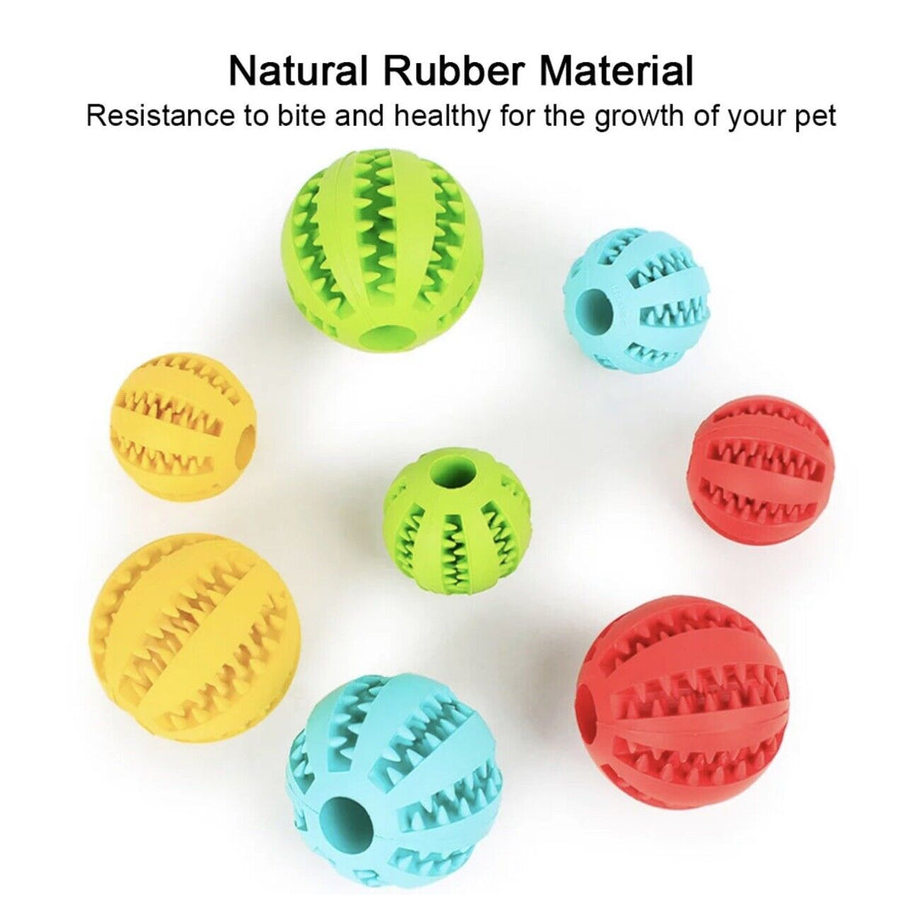 Interactive Treat-Dispensing Rubber Ball