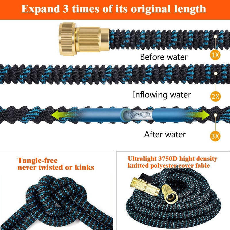 Expandable 50 ft Garden Hose