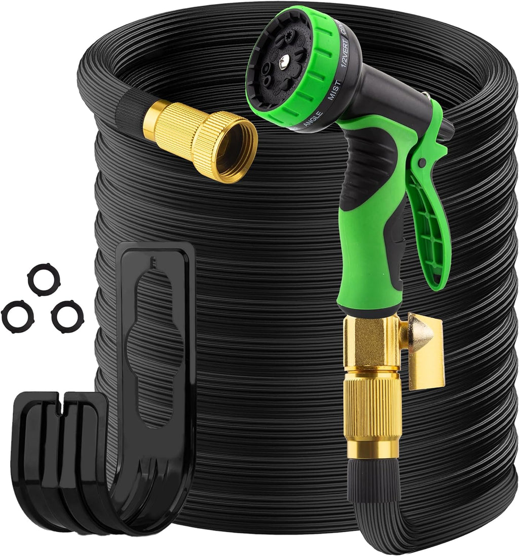 Expandable Garden Hose with Spray Nozzle