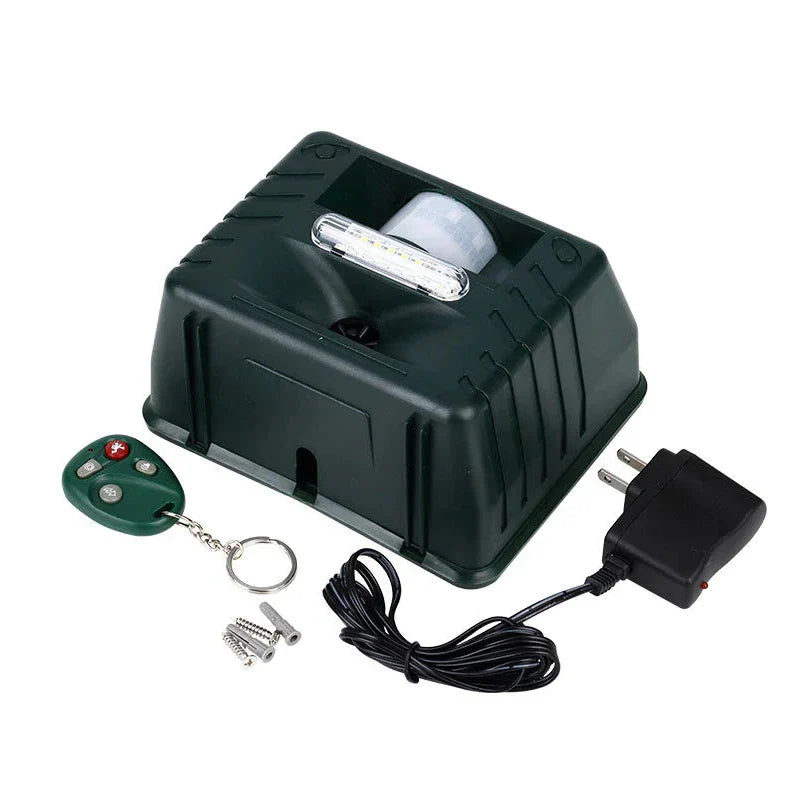 Solar Ultrasonic Woodpecker Repeller