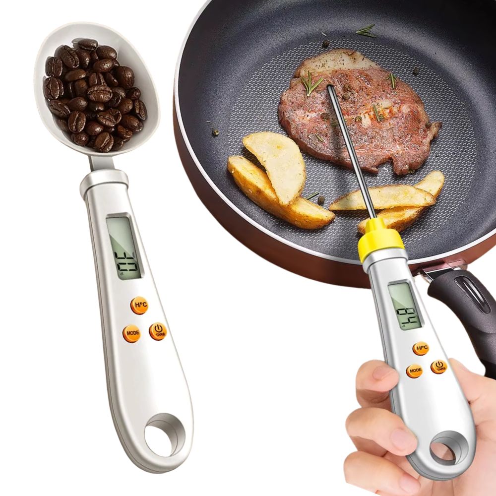 2-in-1 Digital Spoon Scale & Thermometer