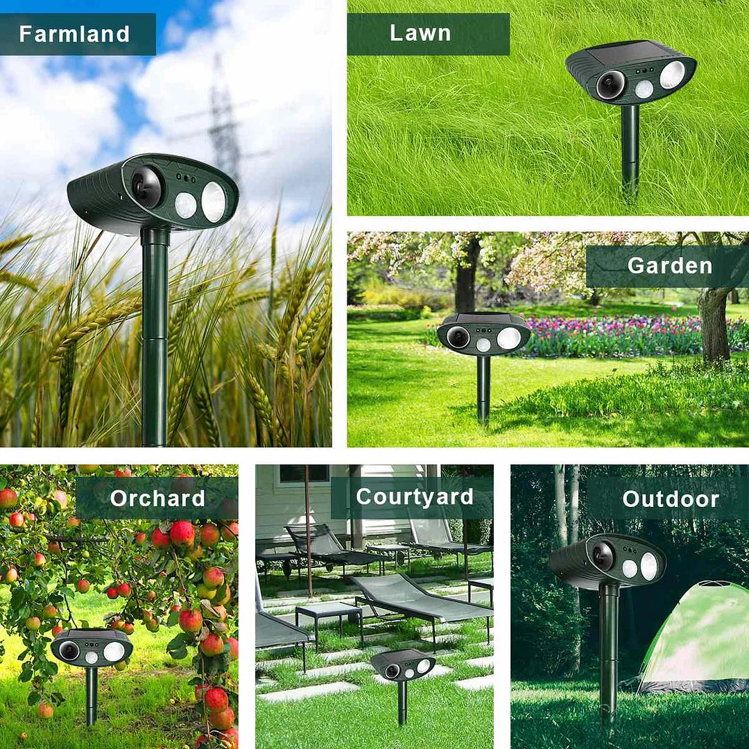 Ultrasonic Deer Repeller 4-Pack
