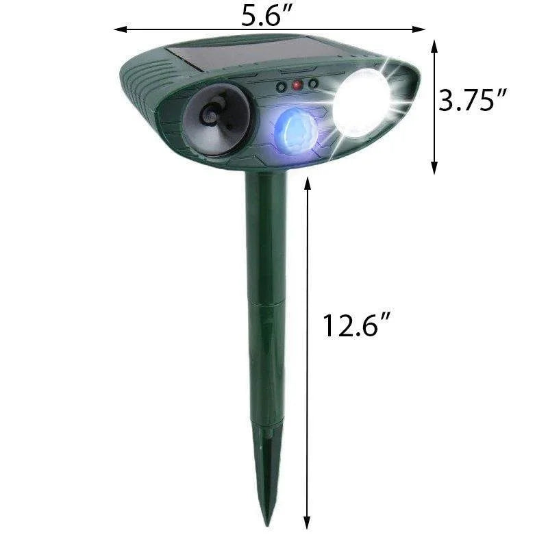 Solar Ultrasonic Chipmunk Repeller
