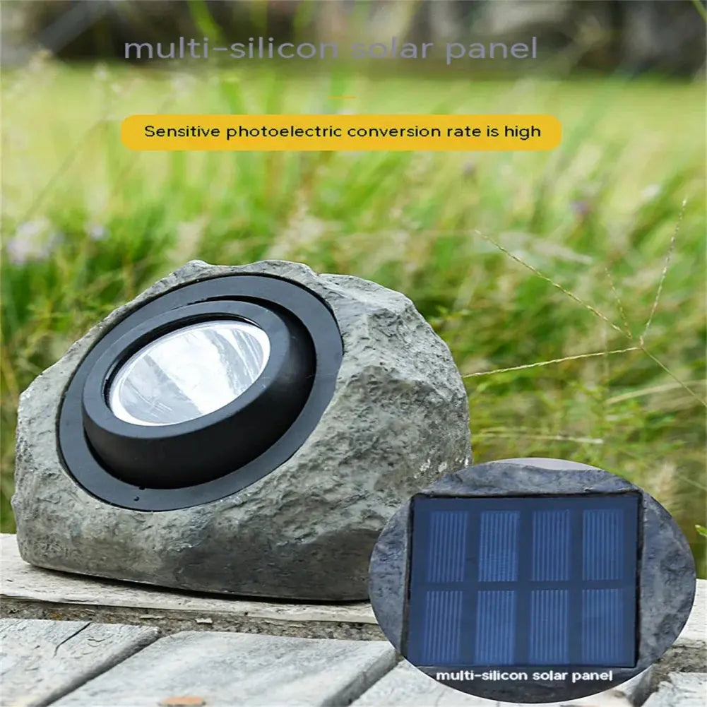 Stonelight Solar Pathway Rock Light