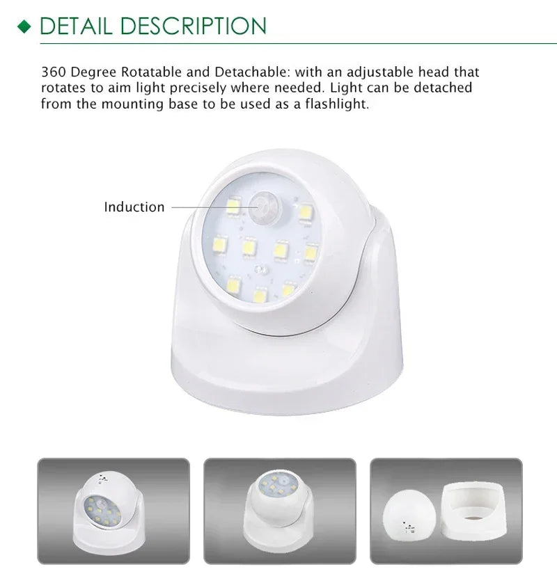 360 Wireless LED Motion Spotlight