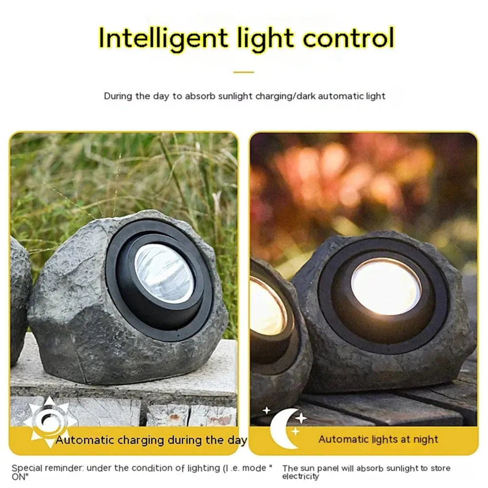 Stonelight Solar Pathway Rock Light