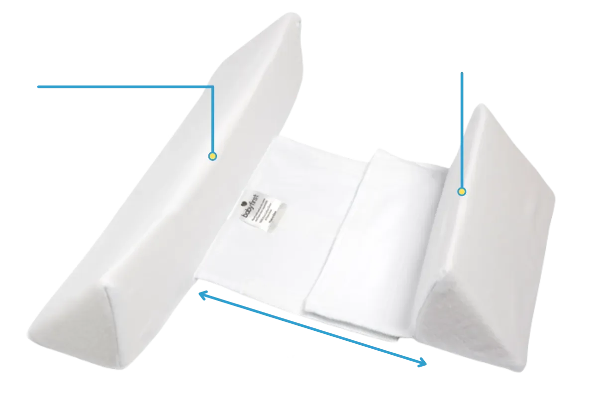 Baby Anti-Roll Wedge Support Pillow