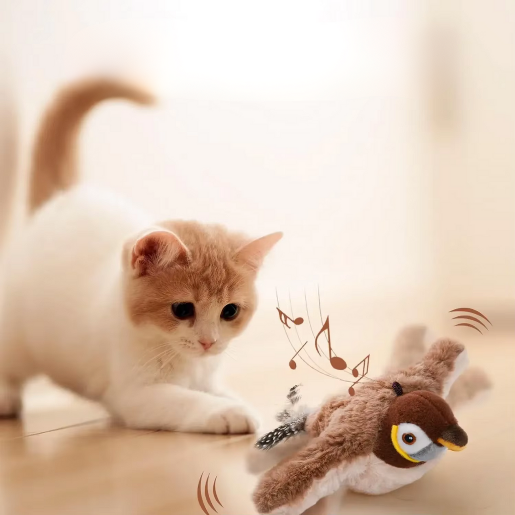 Fluttering Bird Interactive Cat Toy