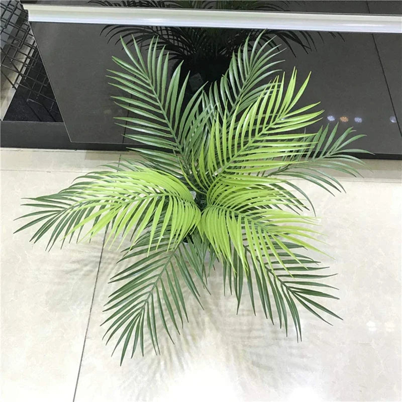 12 Artificial Palm Leaves Decoration