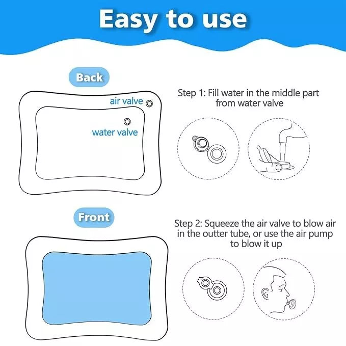 Baby Water Play Mat for Tummy Time