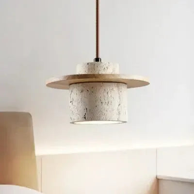 Natural Wood Pendant Light