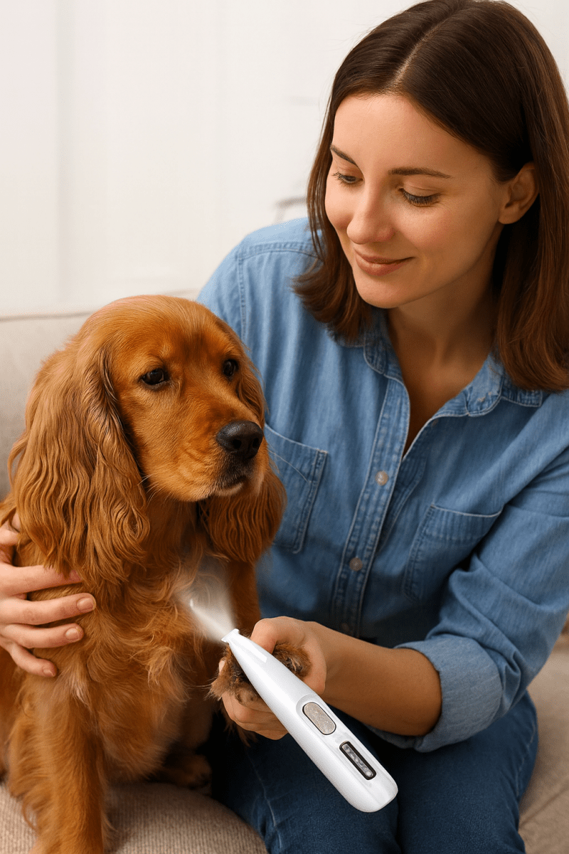 Ultra-Quiet Pet Grooming Trimmer