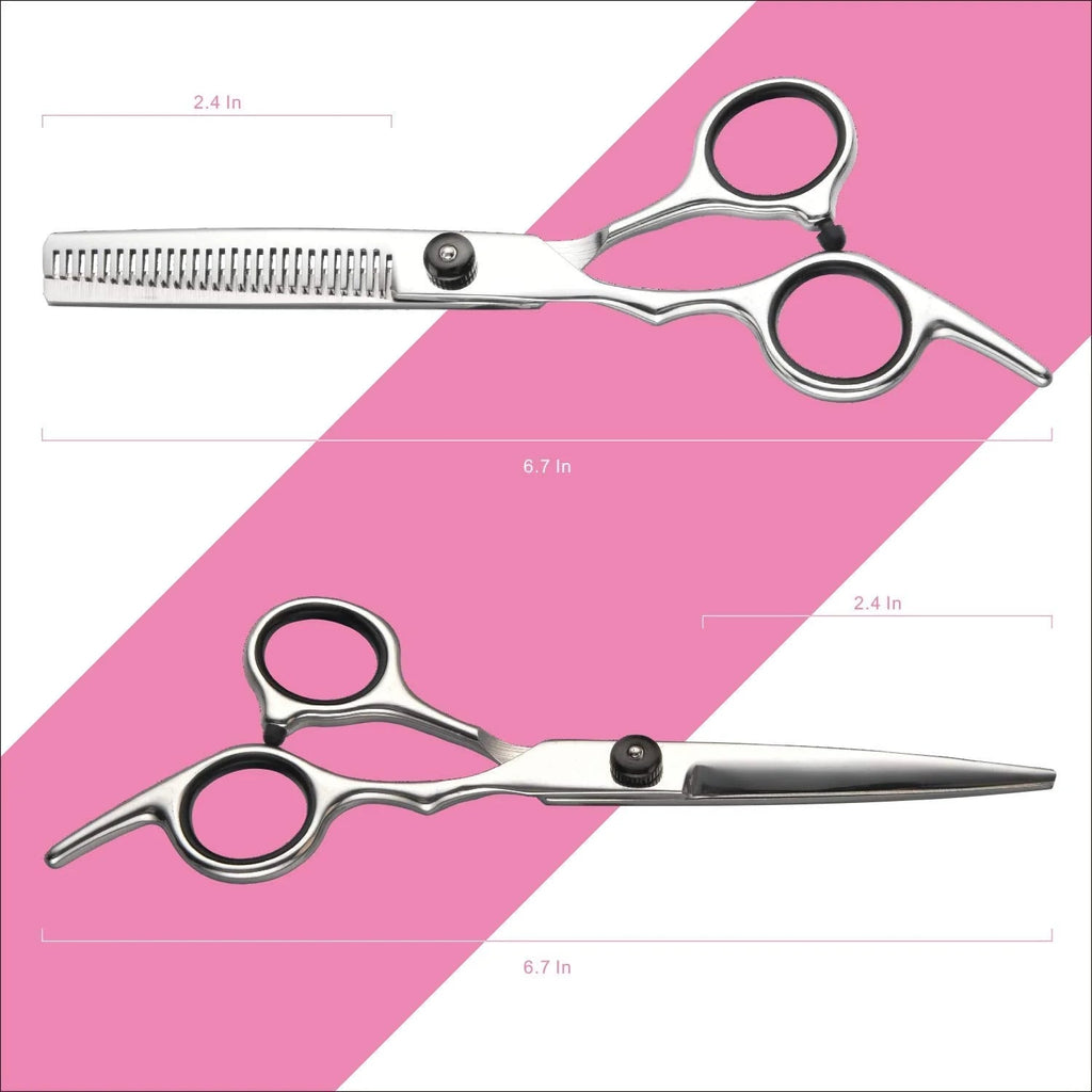 Hair Cutting & Thinning Scissors Set