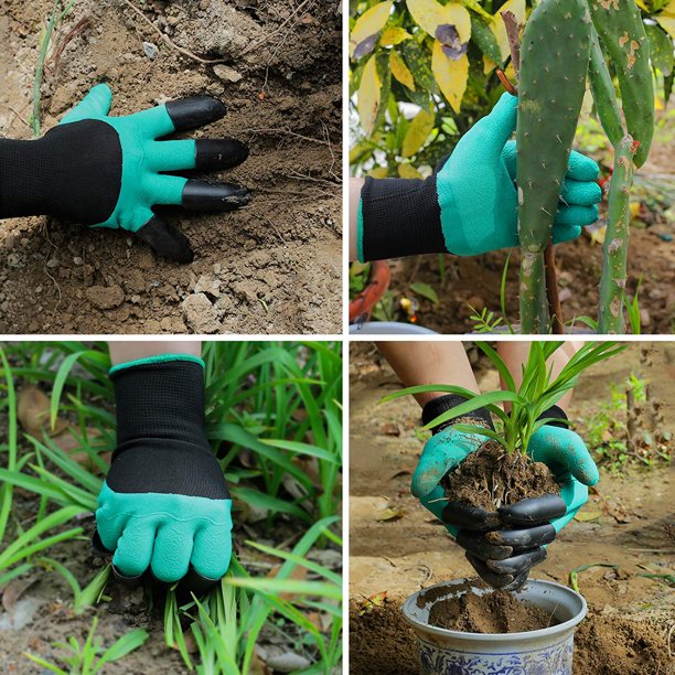 Garden Gloves with Digging Claws