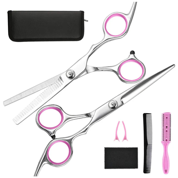 Hair Cutting & Thinning Scissors Set