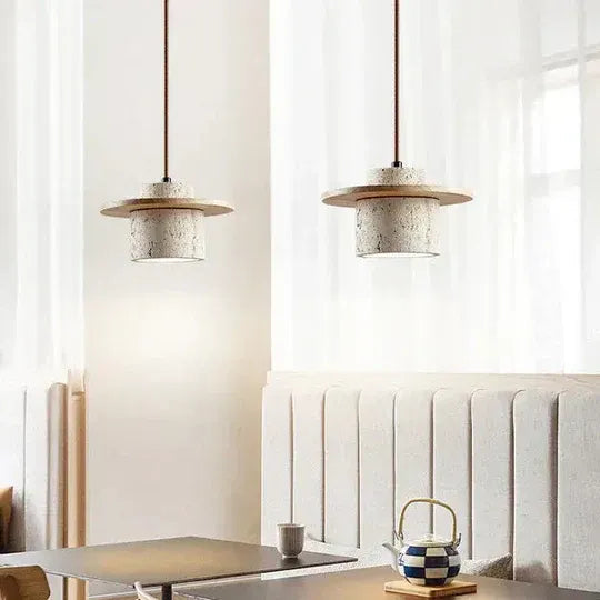 Natural Wood Pendant Light