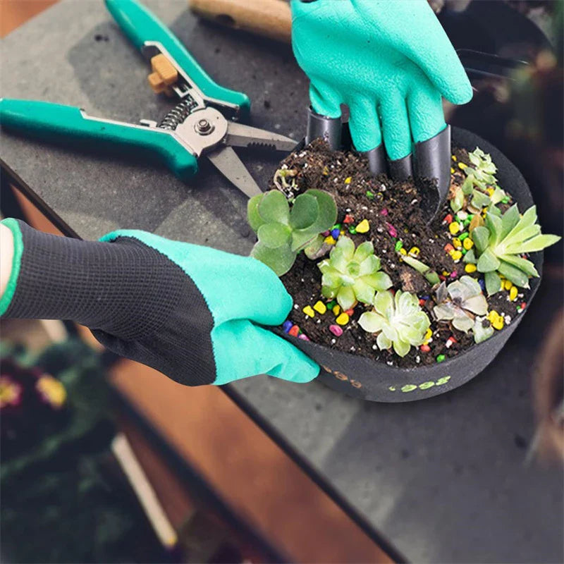 Garden Gloves with Digging Claws