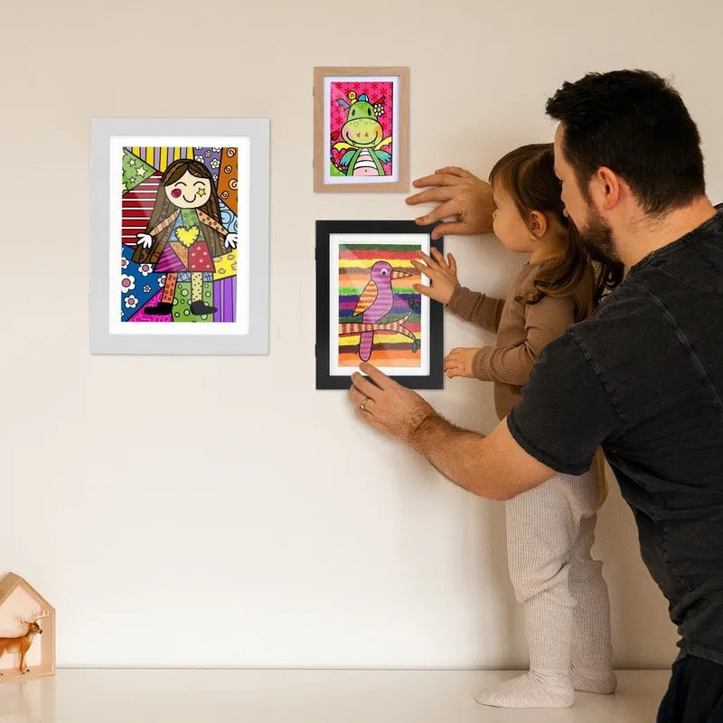 Kids Art Picture Frame (Holds 150 Drawings)