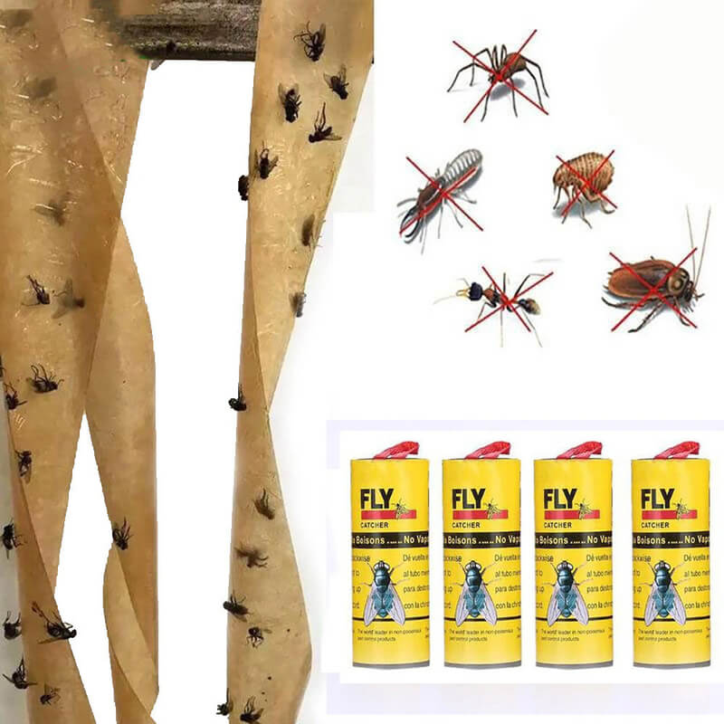 Reusable Fly Swatter Roller Set